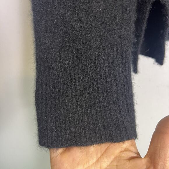 41 Hawthorn Women's 100% Cashmere Crew Neck Sweater Black Sz XXL Quite Luxury - Picture 7 of 15